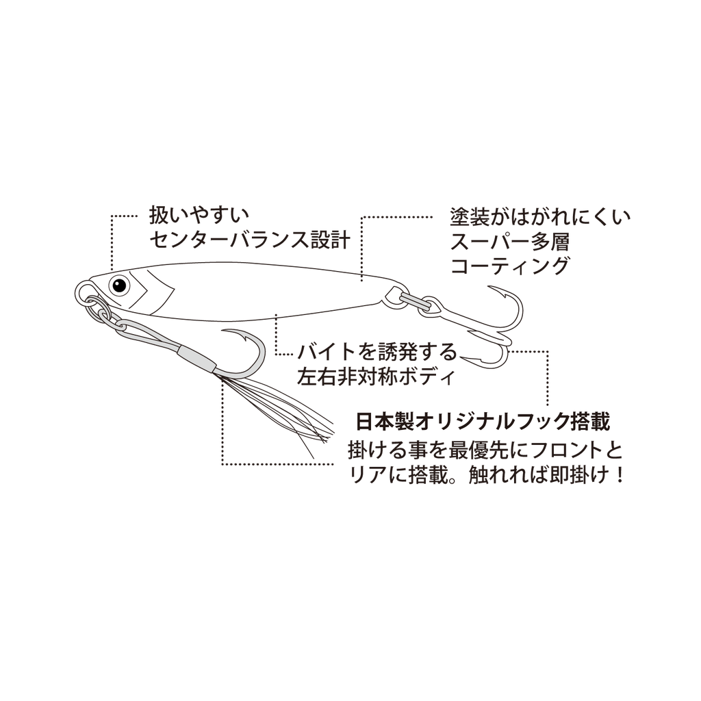 MAJOR CRAFT JIG PARA SHORT 30