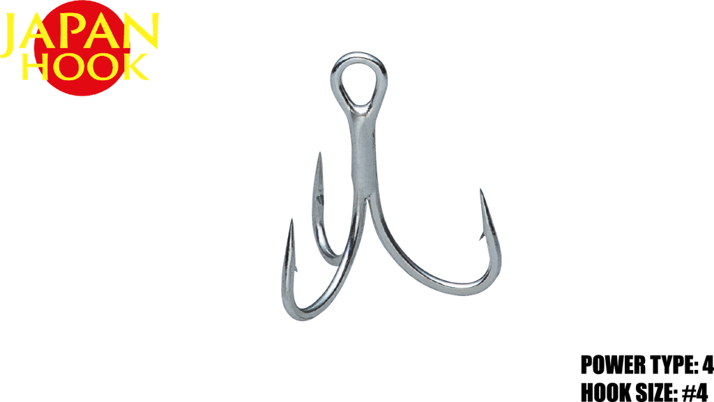 ANZUELOS TRIPLES MAJOR CRAFT GEKISASU TREBLE POWER TYPE 4