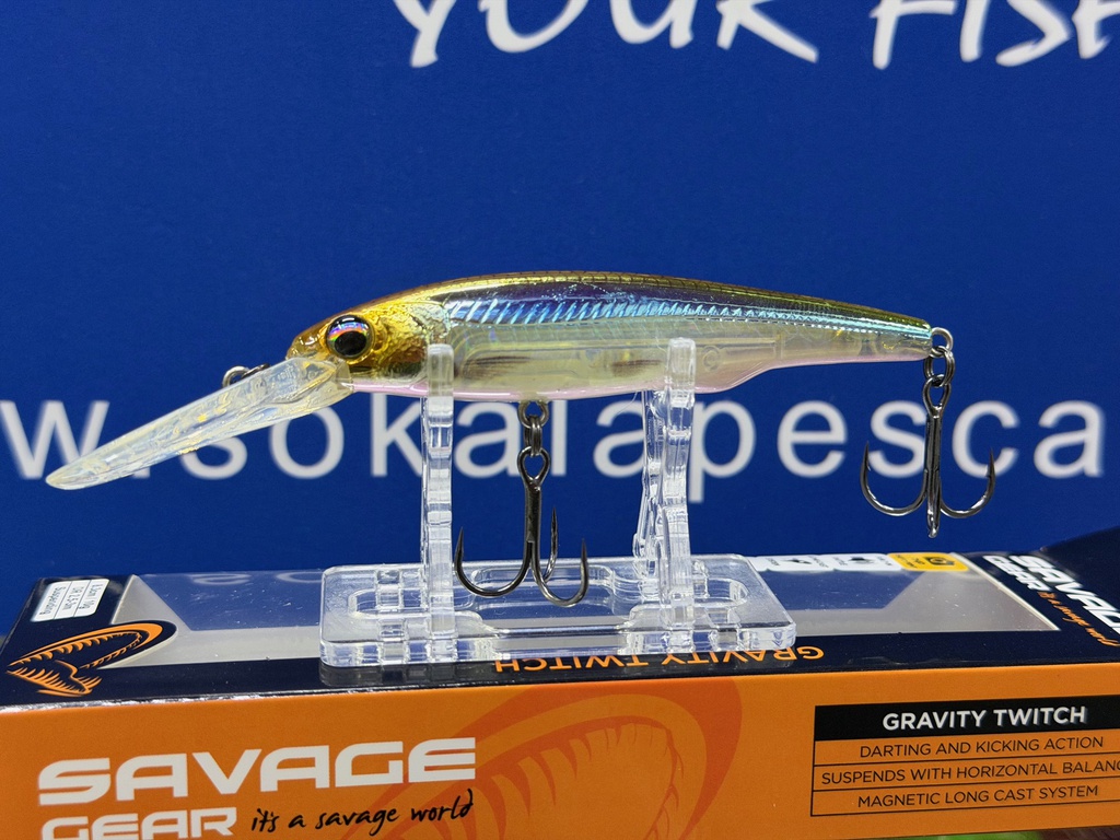 SAVAGE GEAR GRAVITY TWITHC DR SUSPENDING 8.3 CMS