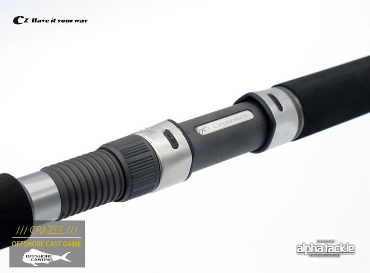 CAÑA  ALPHA TACKLE CRAZEE OFFSHORE CAST GAME 710MH
