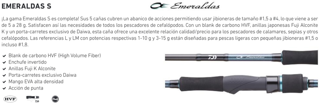 CAÑA DAIWA EMERALDAS S