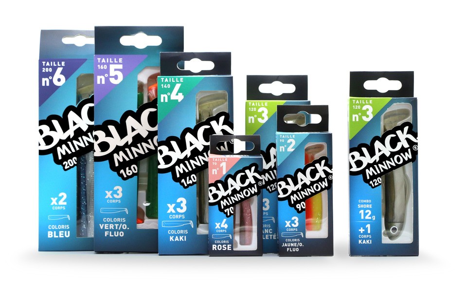 BLACK MINNOW 120 TALLA Nº 3 Cuerpos