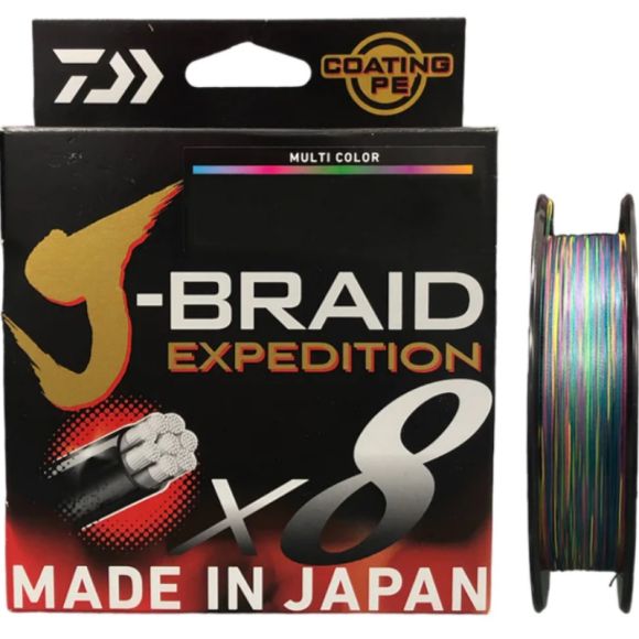 TRENZADO DAIWA J-BRAID EXPEDITION X8 300 METROS