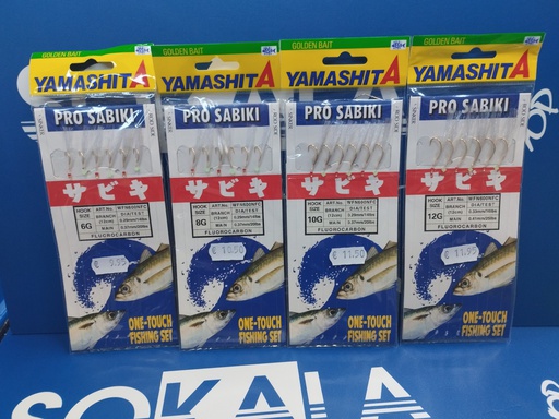 CHICHARRERA YAMASHITA PRO SABIKI WFF-600 FLUOROCARBON