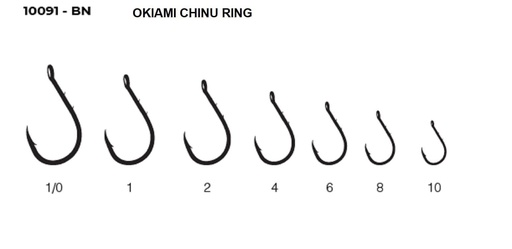 ANZUELOS HAKKO OKIAMI CHINU RING 10091 - BN