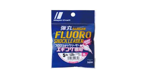 FLUORO SHOCK LEADER MAJOR CRAFT DANGAN 30 MTS EGING SPECIAL