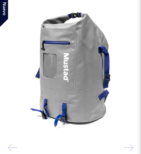MOCHILA MUSTAD DAYBREAK DRY ROLL-UP NEGRA (MDBDBP40L)