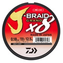 TRENZADO DAIWA J-BRAID GRAND X 8 MULTICOLOR 300 METROS