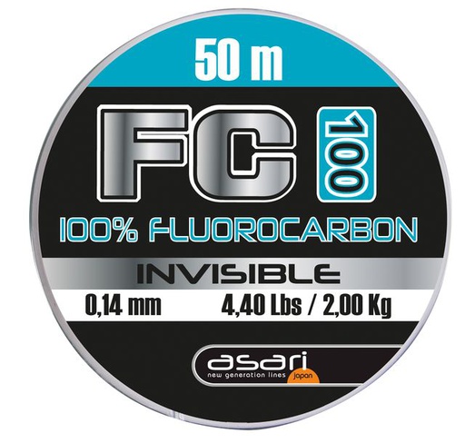 FLUOROCARBON 100% ASARI FC 50 MTS